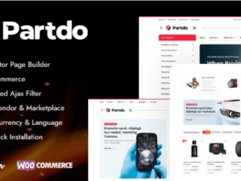 Partdo Auto Parts and Tools Shop WooCommerce Theme