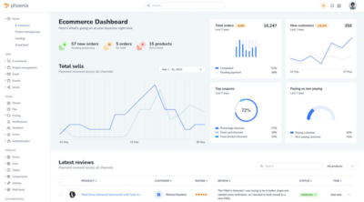 Phoenix Admin Dashboard WebApp Template