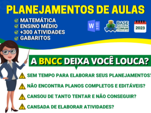 Planejamentos de aulas