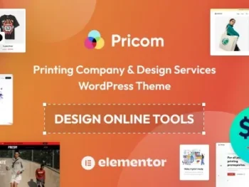 Pricom Gráfica Serviços de Design WordPress Tema