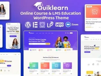 Quiklearn Educação WordPress Tema