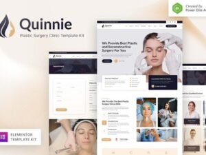 Quinnie – Plastic Surgery Clinic Elementor Template Kit