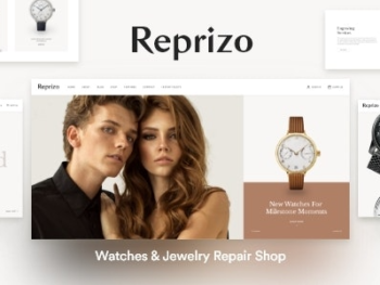 Reprizo WordPress Tema Joias Watch Shop