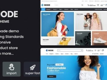 Riode Multi-Purpose Shopify Tema