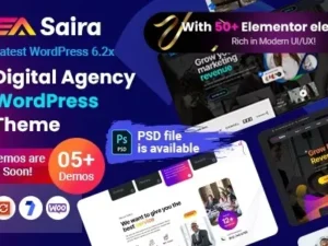 Saira Digital Agency Creative Portfolio Theme