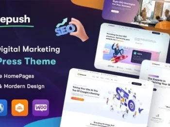 Salepush SEO Digital Marketing WordPress Theme