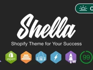 Shella Multipurpose Shopify Theme Fast Clean