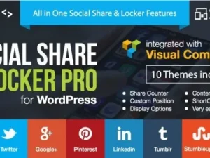 Social Share & Locker Pro Wordpress Plugin