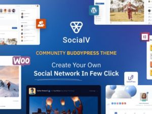 SocialV Rede Social e Comunidade BuddyPress Tema