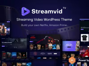 StreamVid Streaming Video WordPress Theme