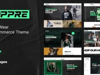 Suppre Urban Wear WooCommerce Theme