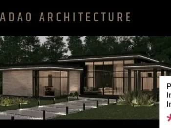 Tadao Architecture and Interior Design Theme