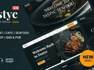 Tastyc Restaurant WordPress Theme