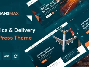 Transmax Logistics Delivery Company WordPress Theme