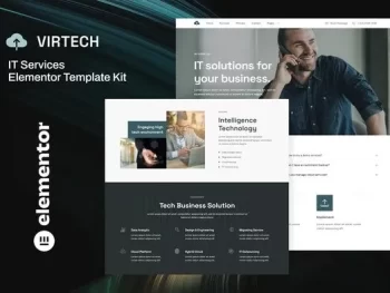 VirTech – IT Services Elementor Template Kit
