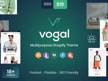 Vogal Multipurpose Shopify Theme