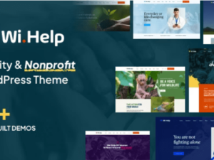 WiHelp Tema WordPress de Caridade Sem Fins Lucrativos