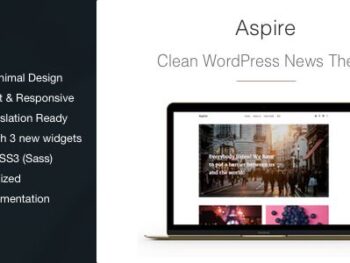 Aspire News & Magazine Clean WordPress Theme