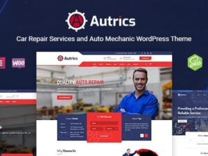 Autrics Serviços de carro e Auto Mechanic WordPress Tema