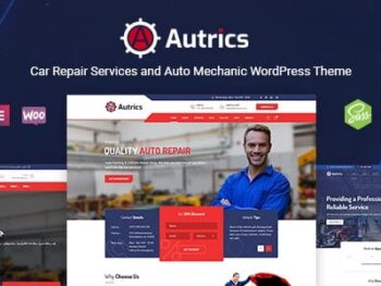 Autrics Serviços de carro e Auto Mechanic WordPress Tema
