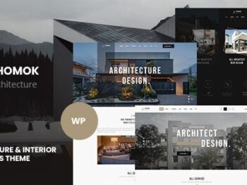 Chomok Arquitetura Moderna & Interior WordPress Tema