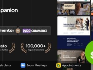 Companion - Tema WordPress de Negócios Corporativos