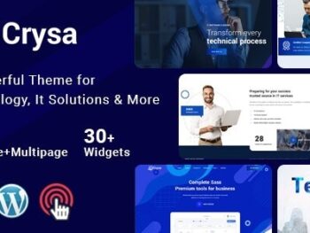 Crysa – Tema WordPress Soluções em TI