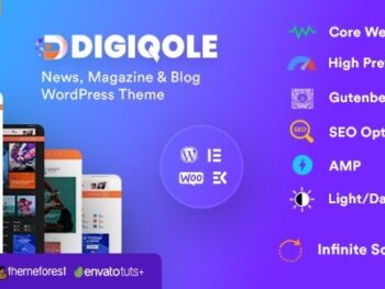 Digiqole News Magazine WordPress Theme