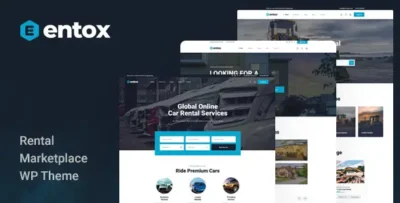 Entox – Aluguel Marketplace WordPress Tema