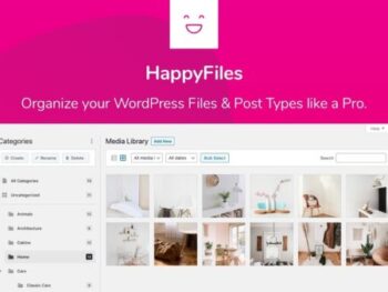 HappyFiles Pro – Organize seus arquivos de mídia WordPress