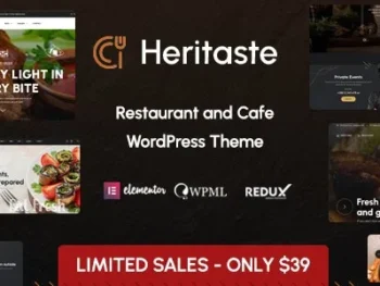 Heritaste – Restaurante WordPress Theme