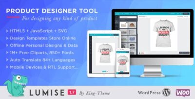 Lumise - Product Designer for WooCommerce