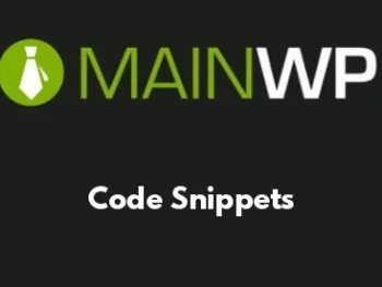 MainWP Code Snippets