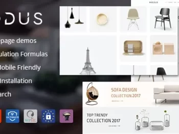 Modus – Tema WooCommerce de Móveis Modernos