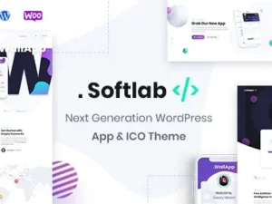 Softlab Startup e App WordPress Tema