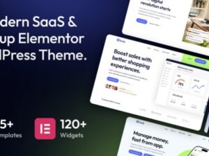 Suzly SaaS & Startup Elementor WordPress Tema