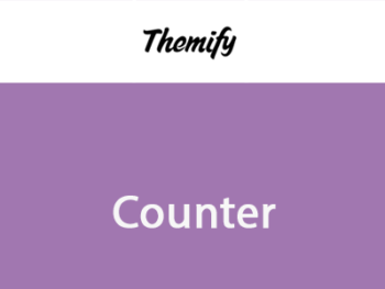 Themify Builder Counter Addon