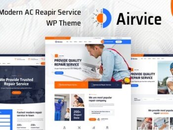 Airvice - AC Repair Services WordPress Tema