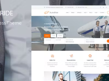 AutoRide – Chauffeur Booking WordPress Tema