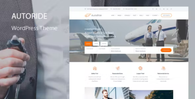 AutoRide – Chauffeur Booking WordPress Tema