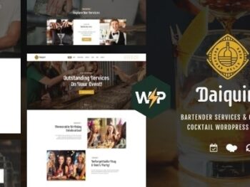 Daiquiri - Serviços de Bartender & Catering Cocktail WordPress Tema