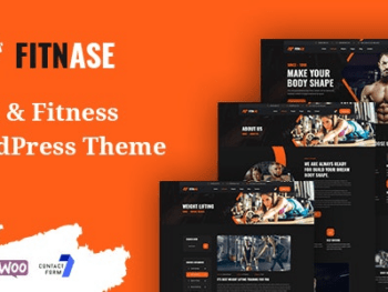 Fitnase - Ginásio E Fitness WordPress Tema