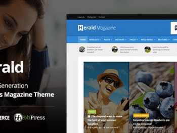 Herald – Jornal e Portal de Notícias WordPress Theme