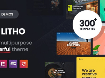 Litho – Multi-purpose Elementor WordPress Tema