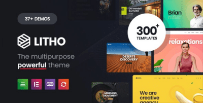 Litho – Multi-purpose Elementor WordPress Tema