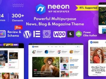 Neeon - WordPress News Magazine Tema