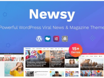 Newsy - Notícias Virais & Revista WordPress Tema