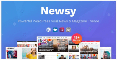 Newsy - Notícias Virais & Revista WordPress Tema