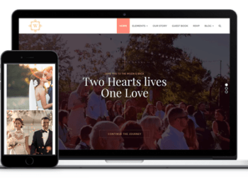 VisualModo Wedding WordPress Tema