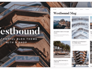 Westbound – Um tema de blog WordPress Storyful